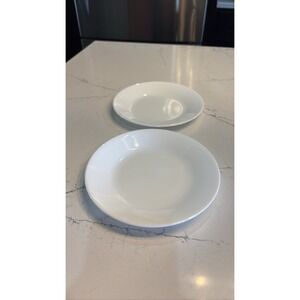 Corelle Winter Frost White 7.25 In Salad Plates Set of 2